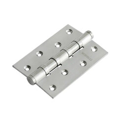 Петля врезная латунная Morelli MBU 100X70X3-4BB SN универсальная белый никель