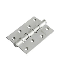 Петля врезная латунная Morelli MBU 100X70X3-4BB SN универсальная белый никель