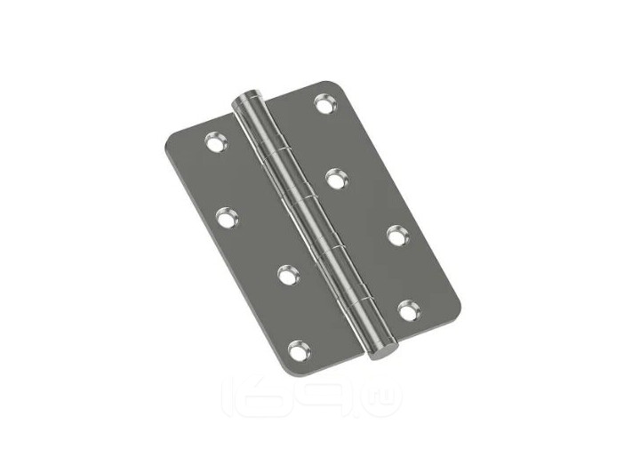 Петля врезная стальная HMS-2-4B 100*70*2,5 Uni Chrome