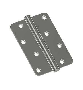 Петля врезная стальная HMS-2-4B 100*70*2,5 Uni Chrome
