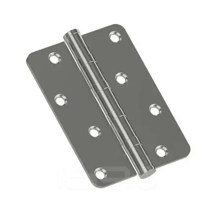 Петля врезная стальная HMS-2-4B 100*70*2,5 Uni Chrome