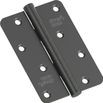 Петля врезная стальная HMS-2-4B 100*70*2,5 Uni Sblack