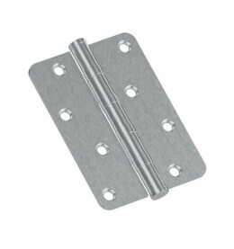 Петля врезная стальная HMS-2-4B 100*70*2,5 Uni Schrome