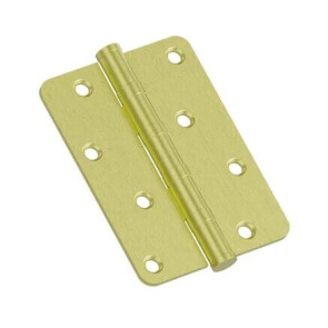 Петля врезная стальная HMS-2-4B 100*70*2,5 Uni Sgold