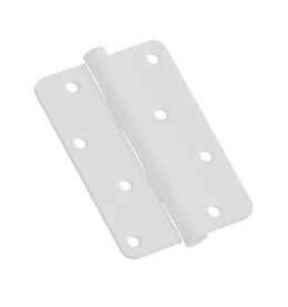 Петля врезная стальная HMS-2-4B 100*70*2,5 Uni Swhite