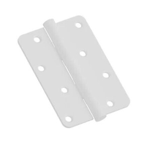 Петля врезная стальная HMS-2-4B 100*70*2,5 Uni Swhite