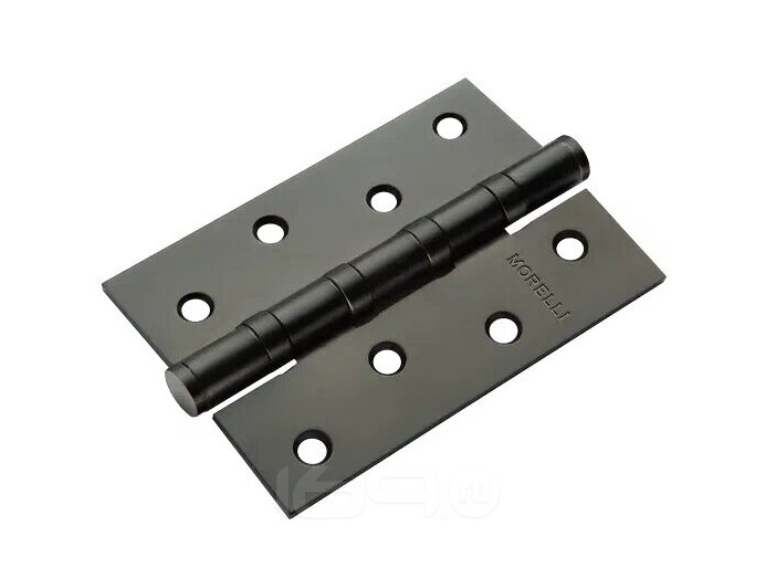 Петля врезная стальная Morelli MS 100X70X2.5-4BB Bl универсальная  черный