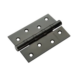 Петля врезная стальная Morelli MS 100X70X2.5-4BB Bl универсальная  черный