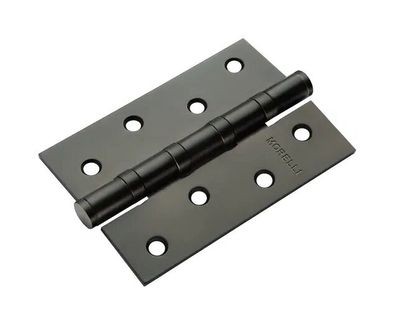 Петля врезная стальная Morelli MS 100X70X2.5-4BB Bl универсальная черный
