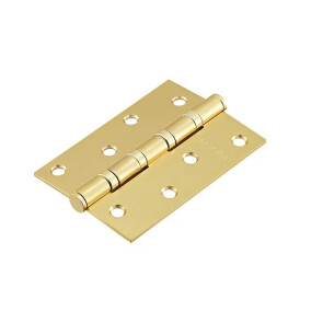 Петля врезная стальная Morelli MS 100X70X2.5-4BB MSG универсальная матовое сатинированное золото