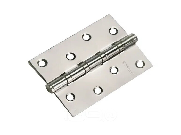 Петля врезная стальная Morelli MS 100X70X2.5-4BB PC универсальная хром