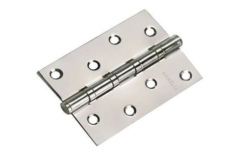 Петля врезная стальная Morelli MS 100X70X2.5-4BB PC универсальная хром