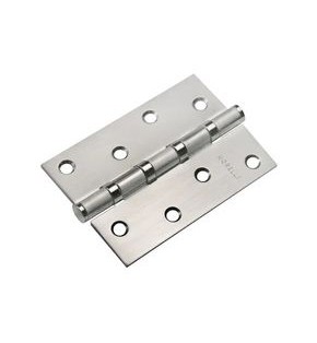 Петля врезная стальная Morelli MS 100X70X2.5-4BB SC универсальная матовый хром