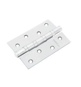 Петля врезная стальная Morelli MS 100X70X2.5-4BB W универсальная белый