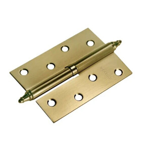 Петля врезная латунная Morelli MS 100X70X2.5 L AB Левая античная бронза