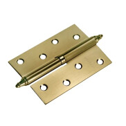 Петля врезная латунная Morelli MS 100X70X2.5 R AB Правая античная бронза