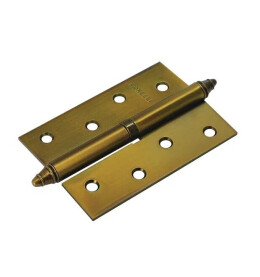 Петля врезная латунная Morelli MS 100X70X2.5 R COF Правая кофе