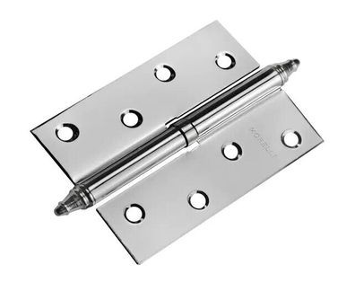 Петля врезная латунная Morelli MS 100X70X2.5 R PC Правая хром