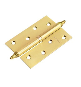 Петля врезная латунная Morelli MS 100X70X2.5 R Правая матовое золото