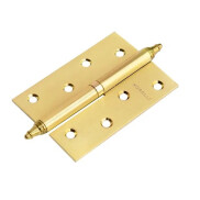 Петля врезная латунная Morelli MS 100X70X2.5 R Правая матовое золото