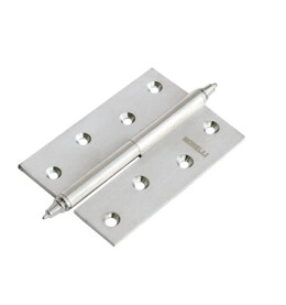 Петля врезная латунная Morelli MS 100X70X2.5 R SN Правая белый никель