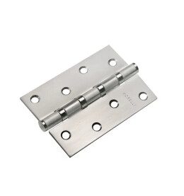 Петля врезная стальная Morelli MSN 100X70X2.5-4BB SC с подшипником универсальная матовый хром