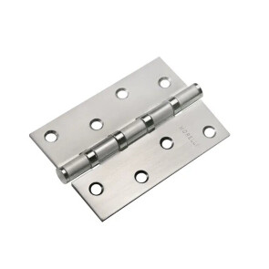 Петля врезная стальная Morelli MSN 100X70X2.5-4BB SC с подшипником универсальная матовый хром