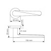 tumb 3 - Ручка на круглой розетке Morelli CAYAN MH-58-R6 BL черный