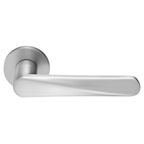 Ручка на круглой розетке Morelli CAYAN MH-58-R6 MSC матовый сатинированный хром