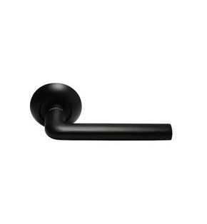 Ручка на круглой розетке Morelli COLUMN MH-03 BL черный