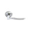 Ручка на круглой розетке Morelli FOUNTAIN MH-04 SN/CP белый никель/хром