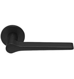 Ручка на круглой розетке Morelli LAND MH-60-R6 BL черный