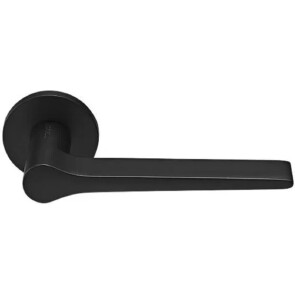 Ручка на круглой розетке Morelli LAND MH-60-R6 BL черный