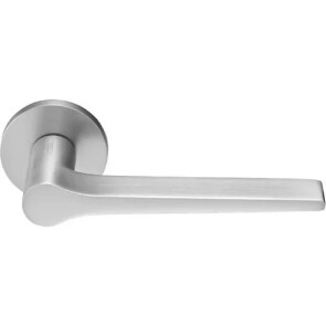 Ручка на круглой розетке Morelli LAND MH-60-R6 MSC матовый сатинированный хром