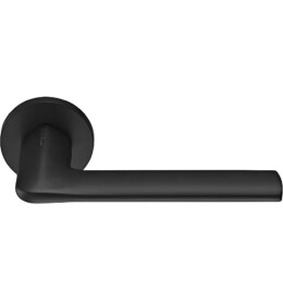 Ручка на круглой розетке Morelli OAKA MH-61-R6 BL черный