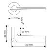 tumb 3 - Ручка на круглой розетке Morelli OAKA MH-61-R6 BL черный