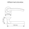 tumb 2 - Ручка на круглой розетке Morelli PALAZZO MH-02P MAB/AB матовая античная бронза/античная бронза