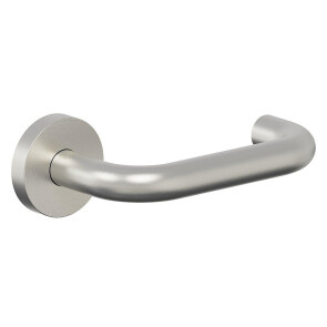 Ручка на круглой розетке Bravo IR-1102 (SS) нержавеющая сталь