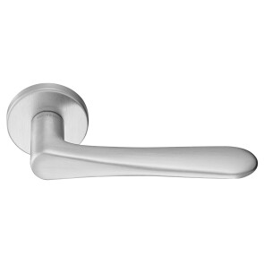 Ручка на круглой розетке Morelli AULA R5 CSA матовый хром