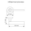 tumb 2 - Ручка на круглой розетке Morelli BRIDGE MH-25 SC/CP матовый хром/хром