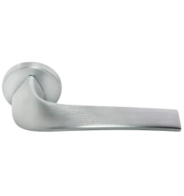 Ручка на круглой розетке Morelli COMETA R5 CSA матовый хром