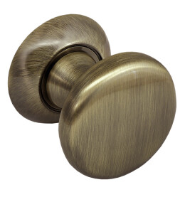 Ручка на круглой розетке Morelli FOSTER MHR-1 AB античная бронза