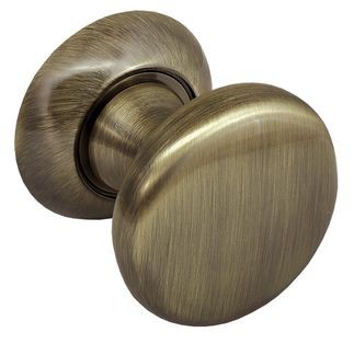 Ручка на круглой розетке Morelli FOSTER MHR-1 AB античная бронза