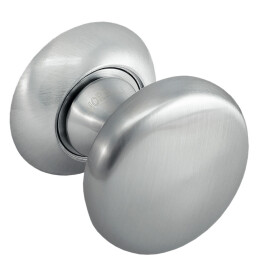 Ручка на круглой розетке Morelli FOSTER MHR-1 SC матовый хром