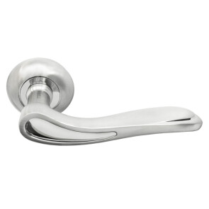 Ручка на круглой розетке Morelli LONDON EYE MH-26 SC/CP матовый хром/хром