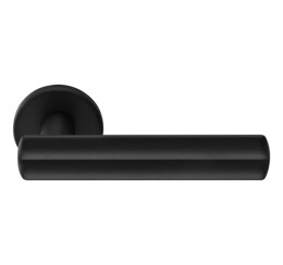 Ручка на круглой розетке Morelli PANATHENAIC R5 NERO черный