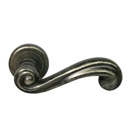 Ручка на круглой розетке Morelli PLAZA CC-1 FEA античное железо