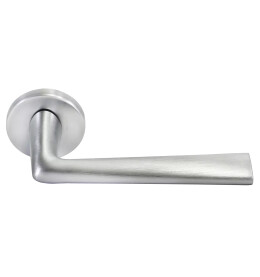 Ручка на круглой розетке Morelli THE FORCE R5 CSA матовый хром