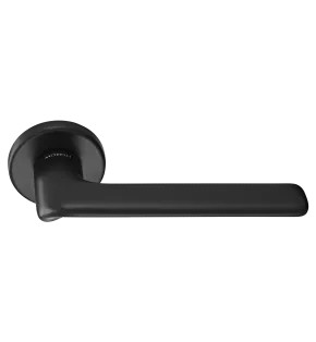 Ручка на круглой розетке Morelli TOMORROW R5 NERO черный