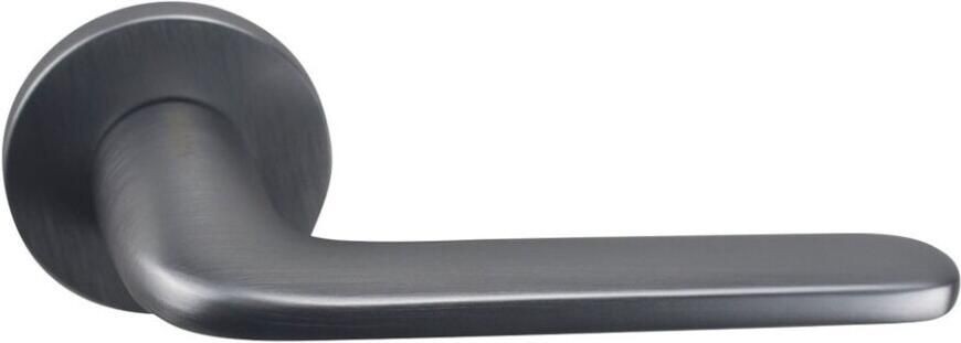 Ручка на круглой розетке VANTAGE V34L-2 SL матовый хром